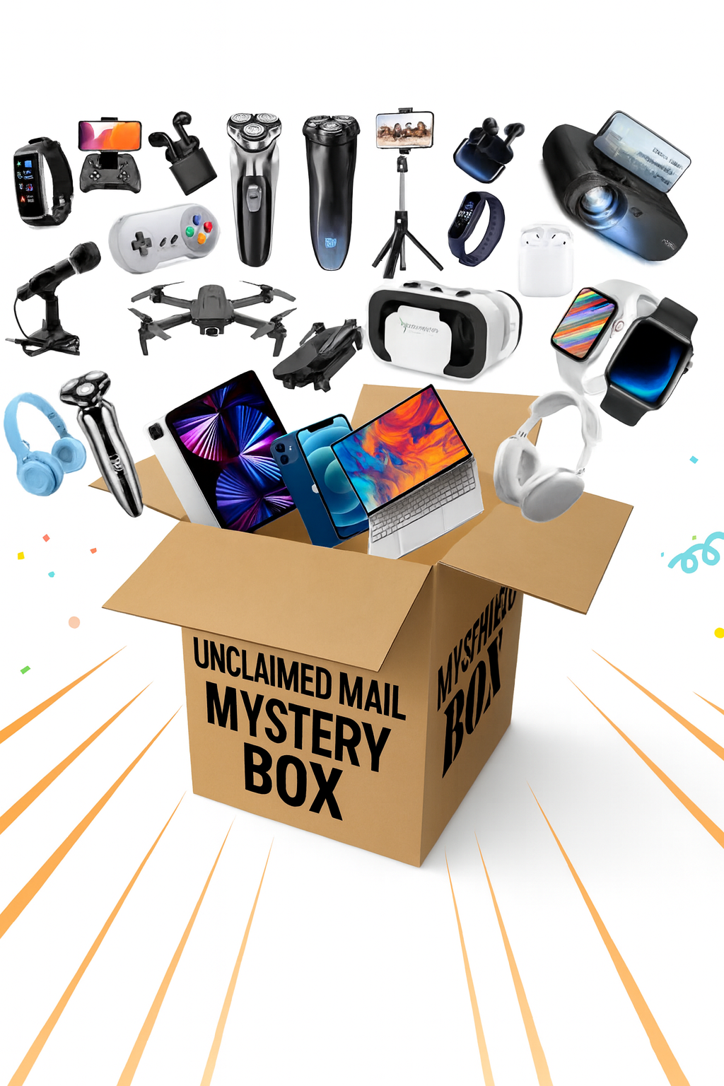 Unclaimed Mail Mystery Box