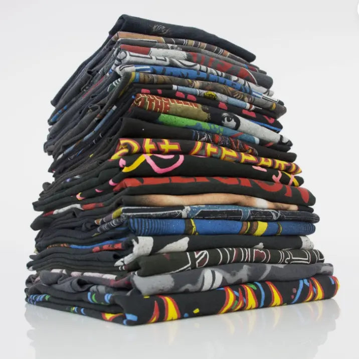 Premium Pre-Owned Graphic T-Shirt Bundle — Like New | Vintage, Y2K, Christian, Disney & Artist Tees | 100% Cotton Mysteryboxluckybuy