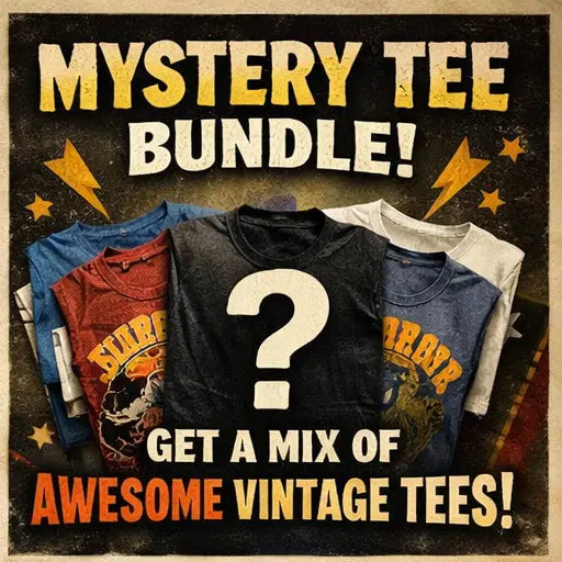 Premium Pre-Owned Graphic T-Shirt Bundle — Like New | Vintage, Y2K, Christian, Disney & Artist Tees | 100% Cotton Mysteryboxluckybuy